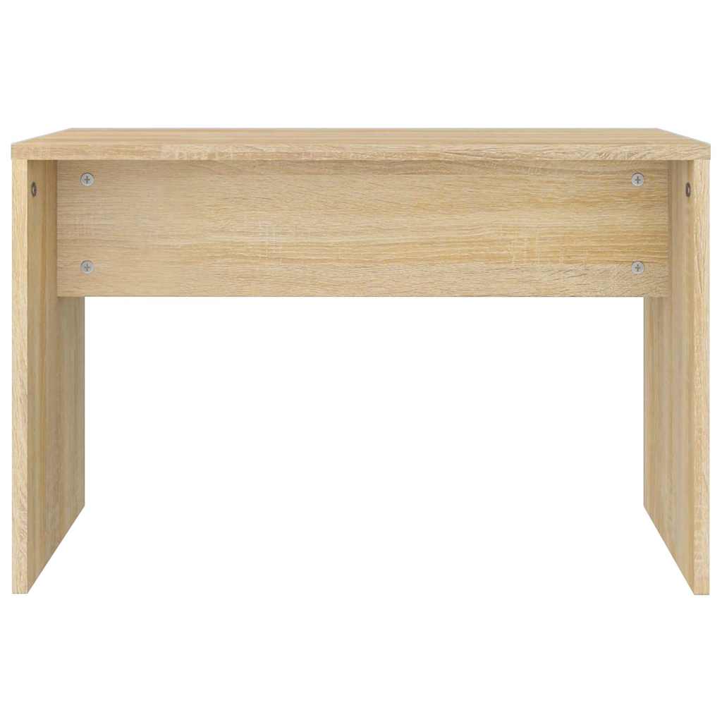 Dressing Table Set Sonoma Oak 86,5x35x136 cm