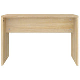 Dressing Table Set Sonoma Oak 86,5x35x136 cm - Low Angle