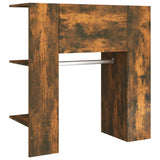 Hallway Cabinets 2 pcs Smoked Oak Engineered Wood - Extra Image