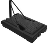 Basketball Stand Black 282-352 cm Polyethene - 45-Degree Angle
