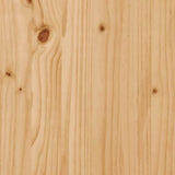 Coffee Table White 41x41x48.5cm Engineered Wood&Solid Wood Pine