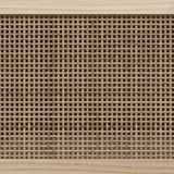 Sideboard Brown 60x30x70 cm Solid Wood Pine and Natural Rattan