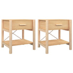 Bedside Tables 2pcs 42x38x45 cm Engineered Wood