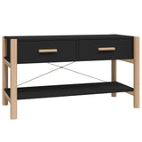 TV Cabinet Black 82x38x45 cm Engineered Wood - Front View