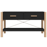 TV Cabinet Black 82x38x45 cm Engineered Wood - 45-Degree Angle
