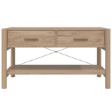Coffee Table 82x48x45 cm Engineered Wood - 45-Degree Angle