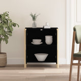 Sideboard Black 62x38x70 cm Engineered Wood - Side View