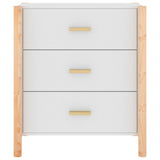 Sideboard White 62x38x70 cm Engineered Wood