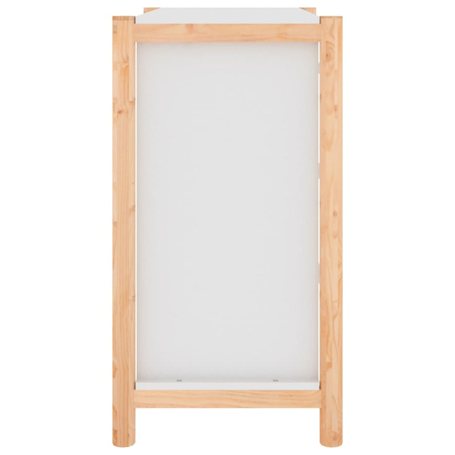 Sideboard White 62x38x70 cm Engineered Wood