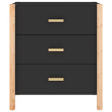 Sideboard Black 62x38x70 cm Engineered Wood