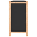 Sideboard Black 62x38x70 cm Engineered Wood - Close-Up Angle
