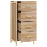Highboard 42x38x90 cm Engineered Wood - Close-Up Angle