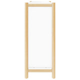 Shoe Cabinet White 57.5x33x80 cm Engineered Wood - Close-Up Angle