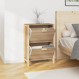 Shoe Cabinet 57.5x33x80 cm Engineered Wood - Top-Down View