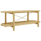 Coffee Table 110x48x40 cm Engineered Wood - Front View