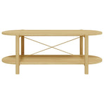 Coffee Table 110x48x40 cm Engineered Wood