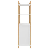 Highboard White 60x40x141 cm Engineered Wood