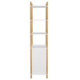 Highboard White 60x40x173 cm Engineered Wood