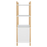 Highboard White 80x40x121 cm Engineered Wood - Top-Down View