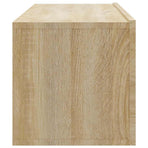 Wall TV Cabinets 4 pcs Sonoma Oak 100x30x30 cm