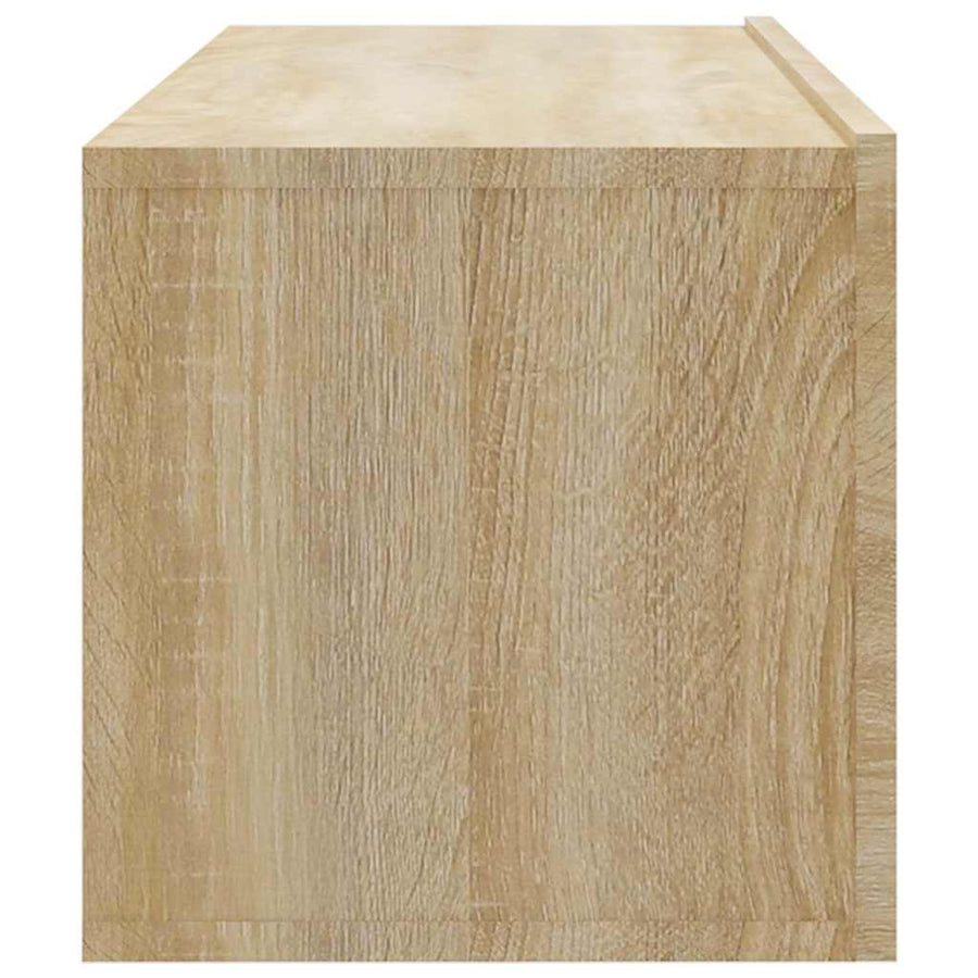 Wall TV Cabinets 4 pcs Sonoma Oak 100x30x30 cm