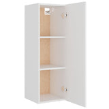 4 Piece TV Cabinet Set White Engineered Wood - Extra Image