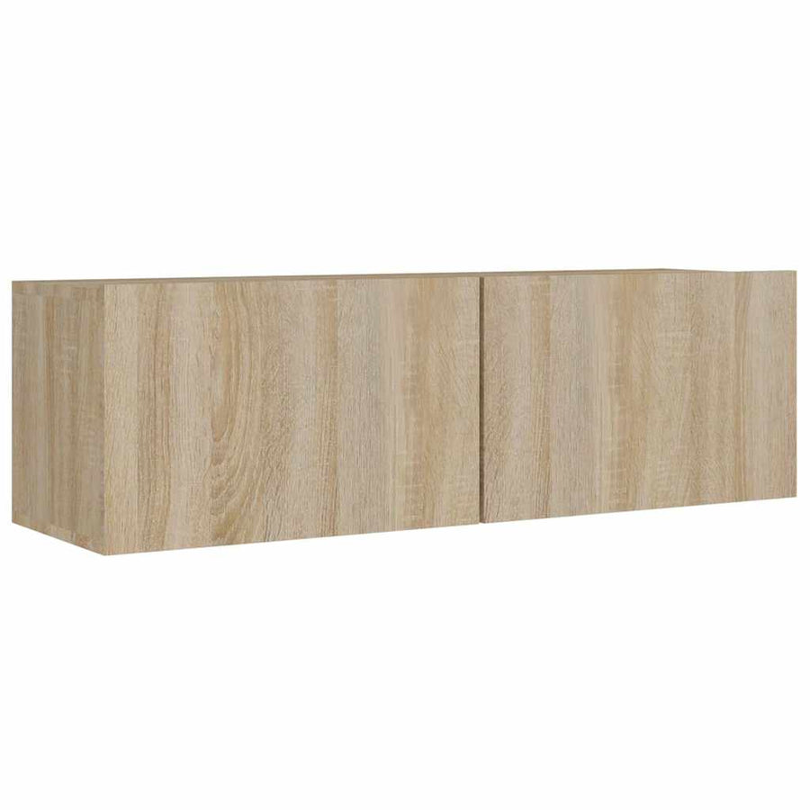 8 Piece TV Cabinet Set Sonoma Oak Engineered Wood