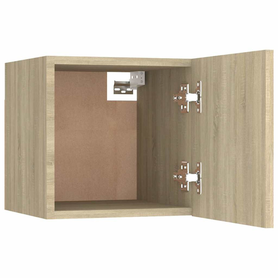 8 Piece TV Cabinet Set Sonoma Oak Engineered Wood