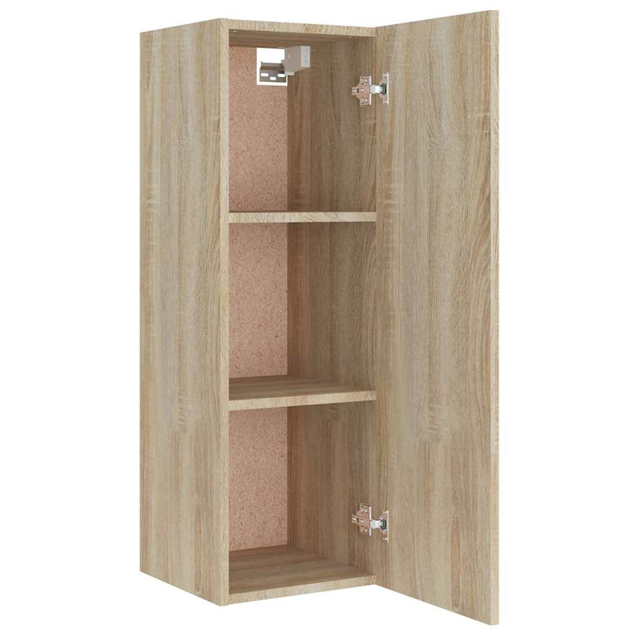 8 Piece TV Cabinet Set Sonoma Oak Engineered Wood