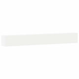 3 Piece TV Cabinet Set White Engineered Wood - Front View