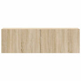 3 Piece TV Cabinet Set Sonoma Oak Engineered Wood