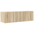 7 Piece TV Cabinet Set Sonoma Oak Engineered Wood