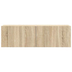 7 Piece TV Cabinet Set Sonoma Oak Engineered Wood