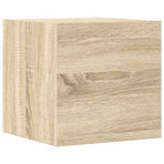 7 Piece TV Cabinet Set Sonoma Oak Engineered Wood
