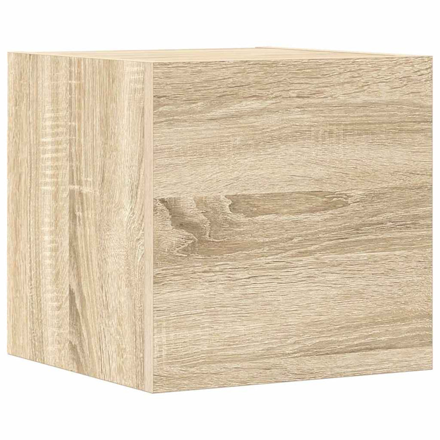 7 Piece TV Cabinet Set Sonoma Oak Engineered Wood
