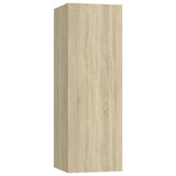 Wall-mounted TV Cabinet Sonoma Oak Engineered Wood