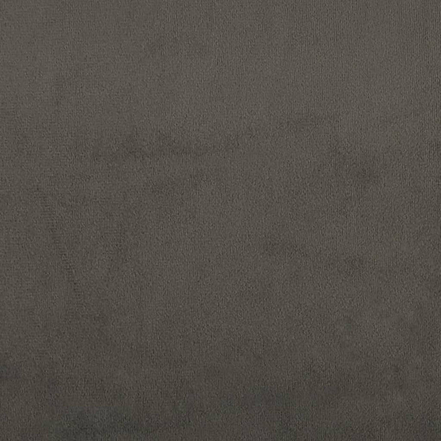 Dining Chairs 2 pcs Dark Grey Velvet