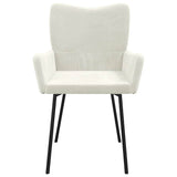 Dining Chairs 2 pcs Cream Velvet