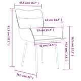 Dining Chairs 2 pcs Light Grey Velvet