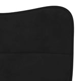 Dining Chairs 2 pcs Black Velvet - Close-Up Angle