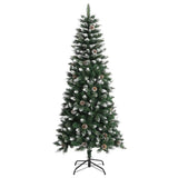 Artificial Christmas Tree with Stand Green 150 cm PVC - Front View