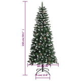 Artificial Christmas Tree with Stand Green 150 cm PVC