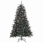 Artificial Christmas Tree with Stand Green 120 cm PVC