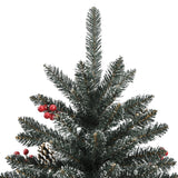 Artificial Christmas Tree with Stand Green 150 cm PVC - 45-Degree Angle