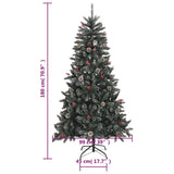 Artificial Christmas Tree with Stand Green 180 cm PVC - Extra Image