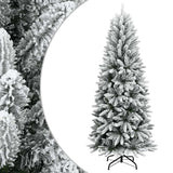 Artificial Christmas Tree with Flocked Snow 120 cm PVC&PE