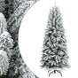 Artificial Christmas Tree with Flocked Snow 120 cm PVC&PE