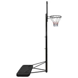 Basketball Stand Transparent 256-361 cm Polycarbonate - Side View