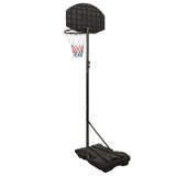 Basketball Stand Black 216-250 cm Polyethene - Top-Down View