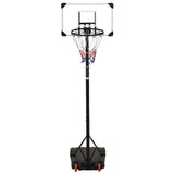 Basketball Stand Transparent 216-250 cm Polycarbonate